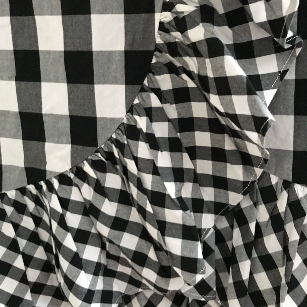 Ruffle Gingham Skirt - image 5